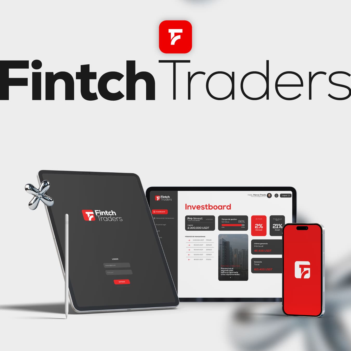 Fitnch Traders logo and brand detail